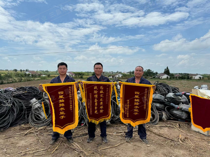 我司抗洪抢险团队圆满完成团洲垸排涝任务,获高度认可